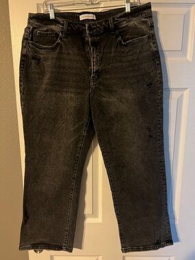 Flying Monkey Boot Cut Black Washed Jeans